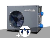 Pompe à chaleur 6,10 kW Aqua Premium 6000 + Kit by-pass32/38/50 mm - AquaZendo