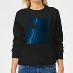 Batman The Dark Knight Returns Cover Women's Sweatshirt - Black - L - Black