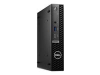 Dell Optiplex 7020 (Version 2024) - Mikro Core I5 I5-14500T / Upp Till 4.8 Ghz - Ram 8 Gb - Ssd 512 Gb - Nvme, Class 35 - Uhd Graphics 770 - Gigabit Ethernet, Bluetooth, Ieee 802.11Ax (Wi-Fi 6E) - Win 11 Pro - Skärm: Ingen - Svart - Bts - Med 1 Års