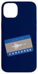 Coque pour iPhone 14 Plus Spirit Of Concorde Carte Supersonic Airliner