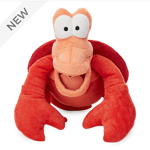 NEW Official Disney The Little Mermaid Sebastian Soft Plush Toy 15cm