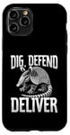 Coque pour iPhone 11 Pro Déguisement Tatou Animal Armadillos