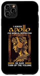 Coque pour iPhone 11 Pro Max Apollo Greek God Funny Music Lover Grèce Mythologie