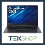 Acer Chromebook 314 C934-P1SH 14" Laptop Pentium 8GB 128GB eMMC Grey ChromeOS