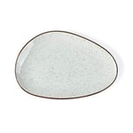 Holst Porzellan RT 134 Plat de service en porcelaine ovale 27 cm Arena Beige 27 x 18 x 2 cm 1 pièce