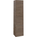 VILLEROY & BOCH SUBWAY 3.0 HØYSKAP 40X171 HØYRE 2 DØRER ARIZONA OAK HÅNDTAK I KROM