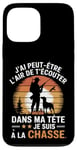 Coque pour iPhone 13 Pro Max Cadeau idée Drôle Chasseur Homme Chasseur Humour Chasse