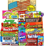 Large American Sweets Gift Box - USA Sweets and Chocolate, Reeses - American