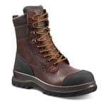 Carhartt Detroit 8" s3 Vandtæt Støvle, Herre, Dark brown, 43