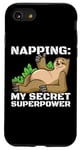 iPhone SE (2020) / 7 / 8 Napping Superpower Power Nap Lazy Pajama Day Sleep Sloth Case