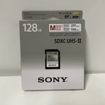 Genuine Sony 128GB Extra Pro SDXC Card UHS-II ,260MB/s, UK Seller, Retail Pack