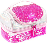 Girabrilla Puffer Lunch Box Fluo Sac Enfant, 19021, Fluorescent Pink, Taglia Unica