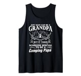 It Takes Someone Special To Be A Camping Papa Travel Designe Tank Top