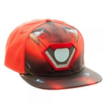 MARVEL COMICS IRON MAN SUIT BALLISTIC SUBLIMATED SNAPBACK CAP (OFFICIAL)