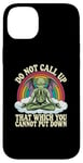 iPhone 14 Plus Cthulhu Mythos Quote, Retro Yoga Cthulhu Case