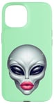 iPhone 15 Alien with Full Beautiful Lips Case