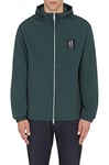 Armani Exchange Basics by Armani Nylon Jacket, Green Gables, L