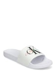 Cap_Pride Slide White Calvin Klein