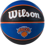 Wilson Basketball, NBA Team Tribute Model, NEW YORK KNICKS, Outdoor, Rubber, Size: 7