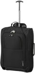 55cm Ryanair EasyJet Approved Hand Luggage Cabin Trolley Wheeled Bag Suitcase