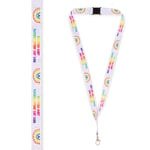 Hidden Disability Rainbow Lanyard Not All Disabilities Are Visible Adults UK