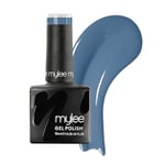 Mylee Gel Nail Polish 10ml [Day Dreamer] UV/LED Soak-Off Nail Art Manicure Pedicure for Professional, Salon & Home Use [Blue Range] - Long Lasting & Easy to Apply