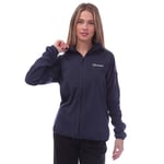 Berghaus Womenss Kedron Eco Hooded Fleece Jacket in Dark Blue material_Synthetic - Size 12 UK