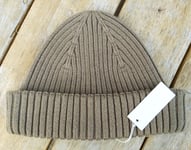 Genuine ARKET of Sweden Khaki Green Dockyard BEANIE Hat MENS SUPER COMFY Tag