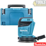 Makita DBO180Z 18V li-ion 125mm Random Orbit Sander With 821551-0 Type 3 Case