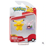 Figurine Pokemon Battle - Pikachu et Goomy - Jouet figurines 2-3" - Neuf