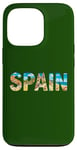 Coque pour iPhone 13 Pro Tenue de voyage de vacances en Espagne