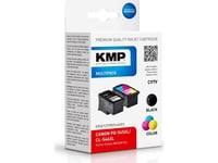 Kmp C97v, Kompatibel, Pigmentbasert Blekk, Svart, Cyan, Fiolblå, Gult, Canon, Multi Pack, Canon Pixma Ip 2800 Series Canon Pixma Ip 2850 Canon Pixma Mg 2400 Series Canon Pixma Mg 2440...