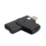 Smart Card Reader SD/TF ID SIM Recognizer With Driver CD For Desktop Hot