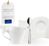 Villeroy & Boch NewWave Caffè Cappuccino Cup Set, 3 Pieces