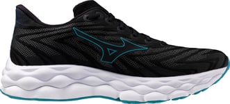 Mizuno Wave Sky 8 M Løpesko Black/Black/Enamel Blue, UK 11,5