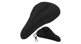 Housse de selle velo confort gel   noir