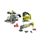 Ryobi Rck183g-0 Sag/kutt Verktøypakke U/batteri