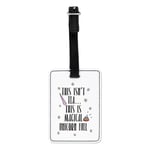 This Isn't Tea This Is Unicorn Fuel Visual Luggage Tag Suitcase Bag - Funny