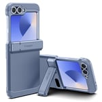 Spigen Tough Armor Pro [Hinge Protection] Case Compatible with Samsung Galaxy Z Flip 6 - Sierra Blue