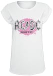 AC/DC Highway To Hell Flowers T-Shirt white