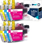 Cartouche d'encre Compatible LC3217 LC3219 LC-3219XL LC3219XL LC3219XLC LC3219XLM LC3219XLY¿6-Pack 2Cyan 2Magenta 2Jaune Remplacement pour Brother MFC-J5330DW MFC-J5335DW MFC-J5730DW MFC-J6930