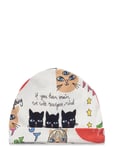 Mini Rodini Clairvoyant Cats Aop Baby Beanie Multi/patterned