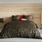 Housse de couette réversible 200x200 cm + 2 taies d'oreiller 63x63 cm Percale de