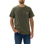 Carhartt Force Pocket T-Shirt Herr Basil Heather L