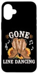 Coque pour iPhone 16 Plus Gone Line Dancing Musique country western Line Dancer