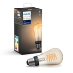 Philips Hue white LED E27 filament 7,2W, 2100K, dimmbar, bluetooth - Amber