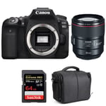 Canon EOS 90D + EF 85mm f/1.4L IS USM + SanDisk 64GB Extreme PRO UHS-I SDXC 170 MB/s + Sac | Garantie 2 ans