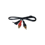 CT29AX01 1m jatkojohto 3.5mm Aux – RCA