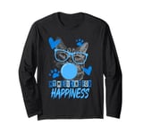 Funny Cat Lover | Pet | Kitten | My Medicine For Happiness Long Sleeve T-Shirt