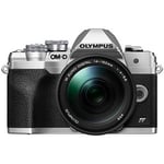 Olympus OM-D E-M10 Mark IV Mirrorless Digital Camera with 14-150mm F4-5.6 Lens (Silver)